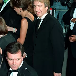 ALAN RICKMAN ARRIVING AT THE PREMIERE OF SUNSET BOULEVARD AT THE ADELPHI THEATRE - JULY