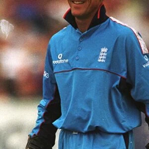 Alec Stewart England cricket captain August 1998 at the England v South Africa