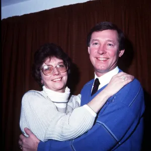 Alex Ferguson with wife Cathy Ferguson Alexferg