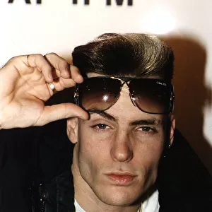 American rapper Vanilla Ice who had a big hit in 1990 with Ice Ice Baby