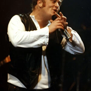 Andrew Strong singer actor of the commitments on stage A©Mirrorpix