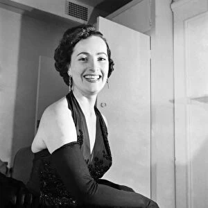 Ann Nicholas singer. March 1953 D1322