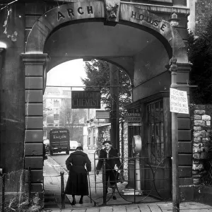 The Archway and footpath from Victoria Square to Boyces Avenue, Clifton