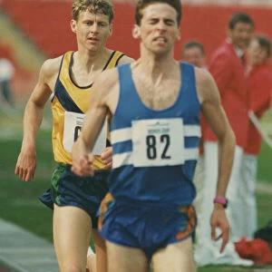 Athlete Steve Cram Steve Cram in action 1 May 1994 circa