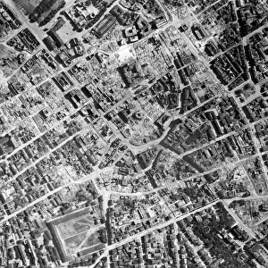 Attacks by RAF Bomber Command caused extensive damage to Stuttgart
