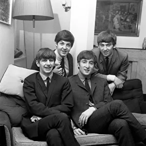 The Beatles 1963 Ringo Starr, Paul McCartney, John Lennon