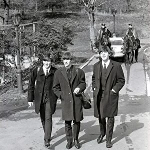 The Beatles in Central Park, New York February 1964 John Lennon