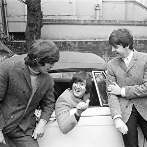 The Beatles February 1965 John Lennon passes his driving test