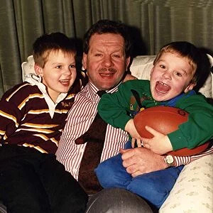 Bill Beaumont with family
