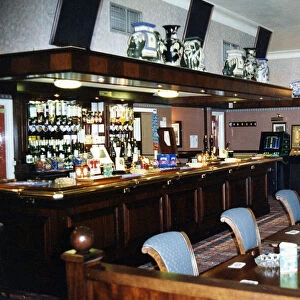 The Berkeley Tavern refurbished lounge, Marine Avenue, Whitely Bay. 26th February 1994