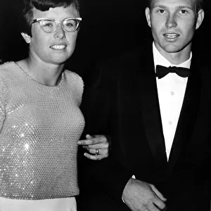 Billie Jean King and her husband Larry at the Wimbledon Ball