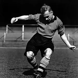 Billy Wright Wolves and England Footballer Circa 1948
