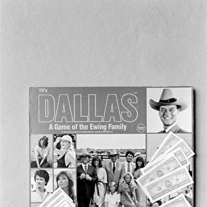 The board game Dallas, based on the popular American soap opera. September 1980