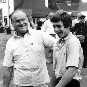 Bob Hope plays golf August 1975