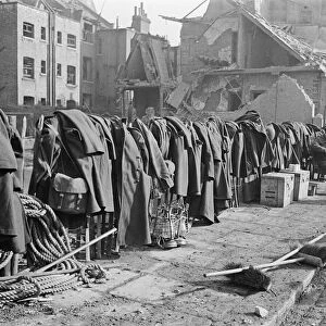 Bomb damage, Chelsea, 25th Feb 1944