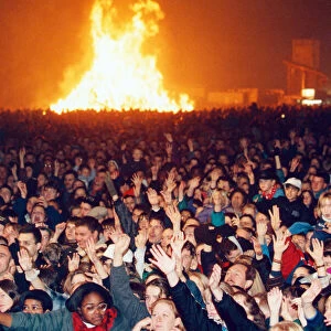 Bonfire Night Party at Heaton Park, Manchester, 4th November 1995