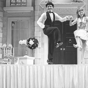 BONNIE LANGFORD AND DAVID SCHOFIELD IN ME & MY GIRL at the Adelphi Theatre