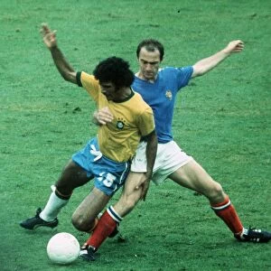 Brazil v Yugoslavia World Cup 1974 football