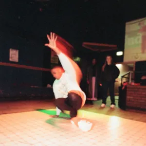 Breakdancing at the After Dark Club, Reading, 8th April 1998