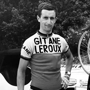 British cyclist Tommy Simpson who finished sixth in the Tour De France