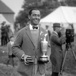 British Open 1922. Royal St Georges Golf Club, Kent. Friday 23rd June 1922