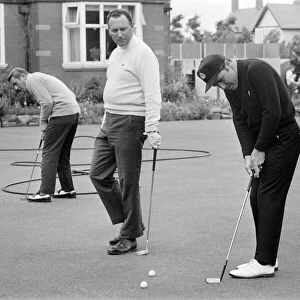 British Open 1969. Royal Lytham & St Annes Golf Club, Lancashire, Practice Day