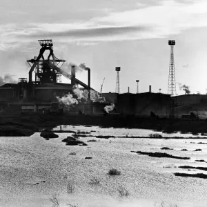 British Steels new complex at Redcar, 31st December 1979