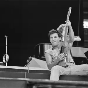 Bruce Springsteen performs at Wembley Stadium, London, United Kingdom