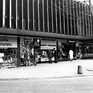 The Bull Yard shopping area in Coventry, Beryl Houghton Photography shop. 4th May 1980