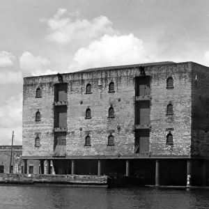 The Bute Warehouse in the Bute East Dock. 3rd October 1969