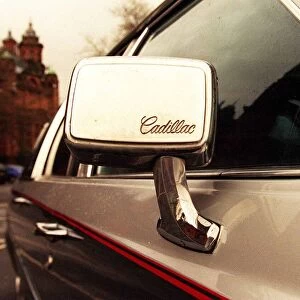 ME AND MY CAR ROBERT PEART AND HIS CADILLAC December 1999 Door mirror