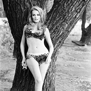 Celeste Yarnall, American actress, Regents Park, London, Wednesday 16th August 1967