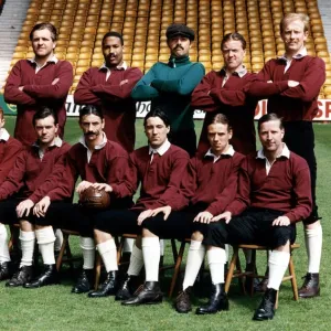 Centenary picture of Liverpool Team, photocall at Anfield to celebrate the 100 year