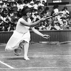 Centenary Wimbledon Miss Suzanne Lenglen of France won the Wimbledon Championship in 1919