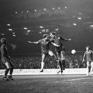 Chelsea v Wigan Athletic FA Cup match at Stamford Bridge January 1980