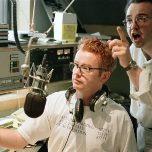 Chris Evans, radio And TV presenter at his last rehersal for his BBC Radio 1 Breakfast