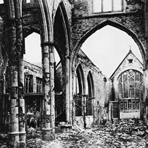 The church was bombed on 24 / 25 November 1940 in the Bristol Blitz
