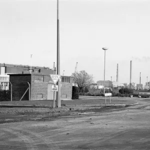 Ciba Geigy Chemical Plant, Grimsby, North East Lincolnshire, December 1984