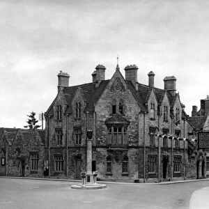 Cirencester Police Station, Gloucestershire. 10th June 1938