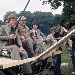 Cliff Richard, Hugh Griffiths and Anthony Andrews seen here filming a scene from the film