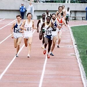 Commonwealth Games 1978 David Moorcroft wins the 1500m final