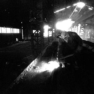 Consett Steelworks being demolished in 1981. 09 / 01 / 81