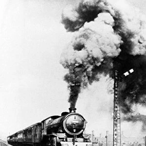 Copley Hill class steam locomotive B1 4-6-0 number 61387 attacks the 1-in-50 from Holbeck