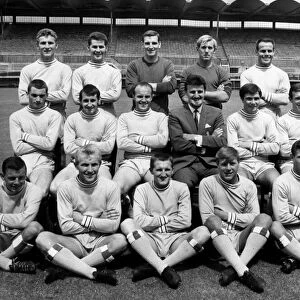 Coventry City Football Club first team group photo. Back Row: Kearns, Roberts