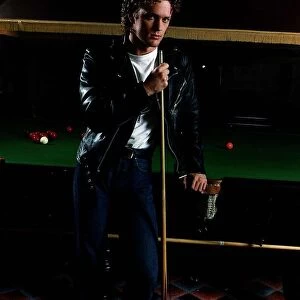 Craig McLachlan actor and singer picturedby snooker table DBase A©Mirrorpix