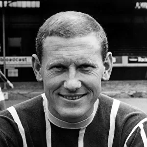 Crystal Palace football player Jimmy Sewell, July 1968