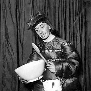 Dan Leno Junior, who will play the King in the play Alice In Wonderland