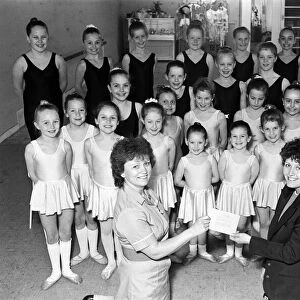 Dancing feat... pupils of the Victoria Wade School, Almondbury
