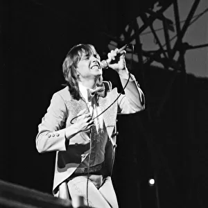 David Cassidy in concert at White City Stadium, West London on Sunday 26th May 1974
