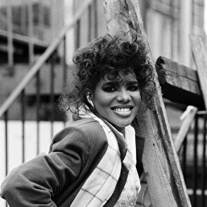 Denise of pop group Five Star. London. 6th August 1986